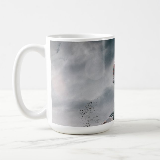 Motocross rider coffee mug (Left)