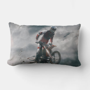 Motocross rider lumbar pillow