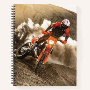 Motocross Rider Notebook