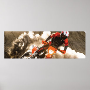 Motocross Rider Poster