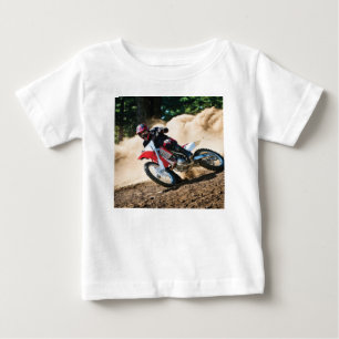 Motocross rider throw pillow baby T-Shirt