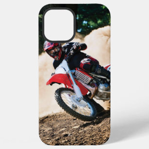 Motocross rider throw pillow iPhone 12 pro max case