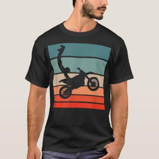 Motocross Seatgrab Retro Style Vintage1089 T-Shirt
