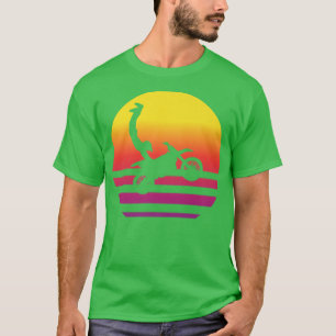 Motocross Seatgrab Retro Style Vintage 789 T-Shirt