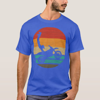 Motocross Seatgrab Retro Style Vintage 796 T-Shirt