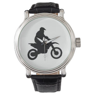 Motocross Silhouette Watch