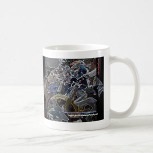 motocross start, I Need A Fix, Coffee Mug