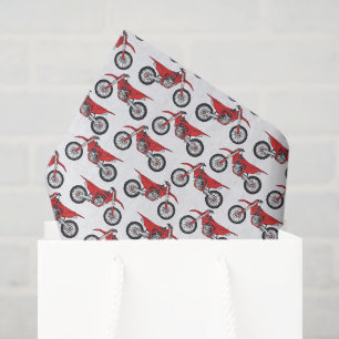 Motocross Tissue Paper, Dirt Bike Decoupage Paper
