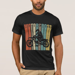 Motocross Vintage Dirt Bike Retro T-Shirt