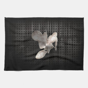 Motocross Whip; Cool Black Kitchen Towel