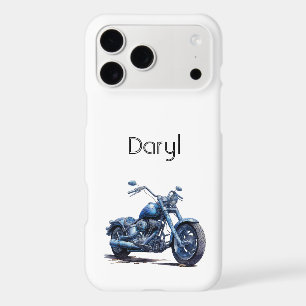 Motocyclette Bleue  
