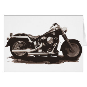 Motocyclette classique pour gros garçons