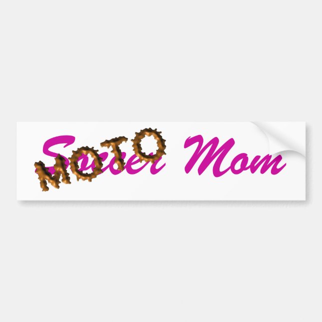 MOTOMOM BUMPER STICKER (Front)