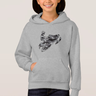 Motoneigiste gris camouflage