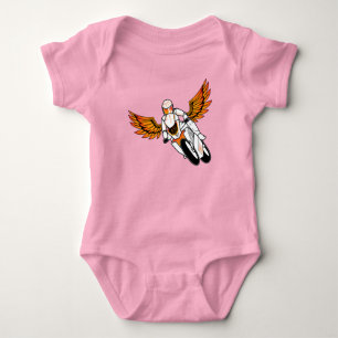 Motor Bike Design  Baby Bodysuit