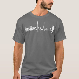 Motor boat and beer electric boat sport boat skip T-Shirt