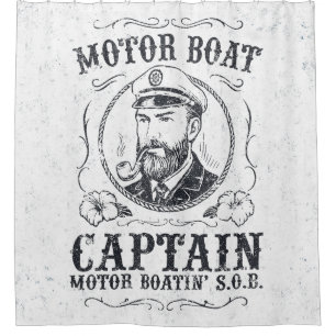 Motor Boat Captain Funny Pontoon Boating