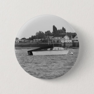 Motor Boat Jane 2 Inch Round Button