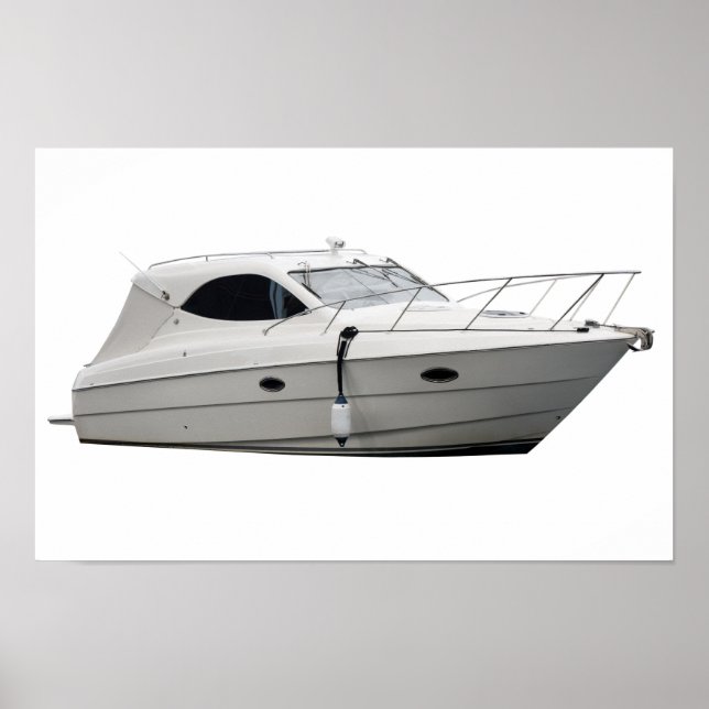 Motor boat poster (Front)