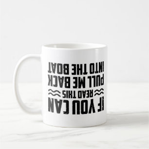 Motor Boating Captain If You Can Read This Coffee Mug