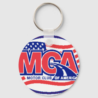Motor Club Of America Keychain