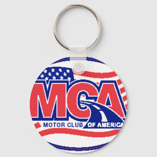 Motor Club Of America Keychain (Front)