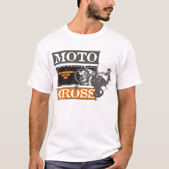 Motor Cross Personalized Tee (Front)