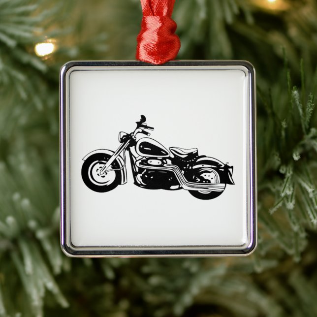 **MOTOR CYCLE ENTHUSIEST'S  ORNAMENT** METAL ORNAMENT (Tree)