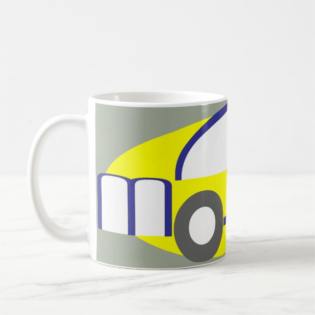 Motor Design Coffee Mug (Left)