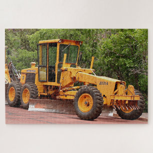 Motor grader, Utah Jigsaw Puzzle