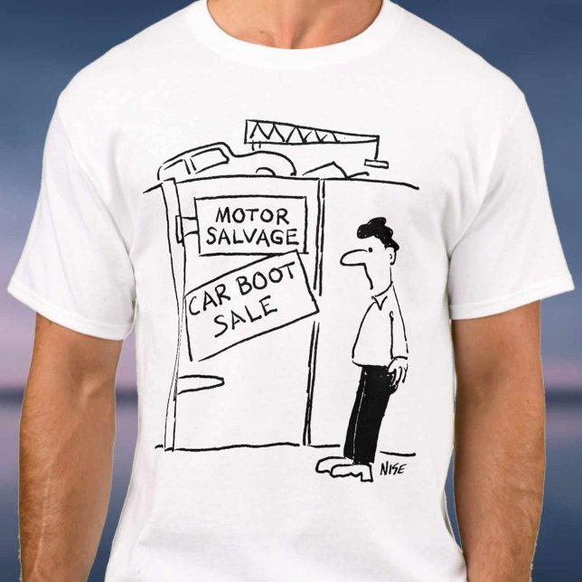 Motor Salvage Car Boot Sale T-Shirt (Creator Uploaded)