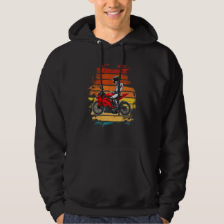 Motorbike biker border crosser biker ibuprofen mot hoodie