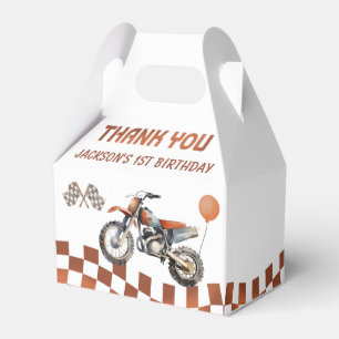 Motorbike Dirt Bike Birthday Party Favour Boxes