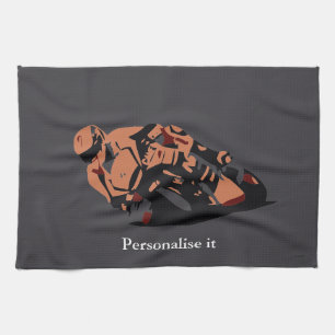 Motorbike Kitchen Towel