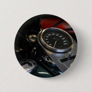 Motorbike Motorcycle Biker Rider 2 Inch Round Button