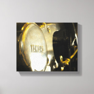 Motorbike Motorcycle Biker Rider Bike Canvas Print