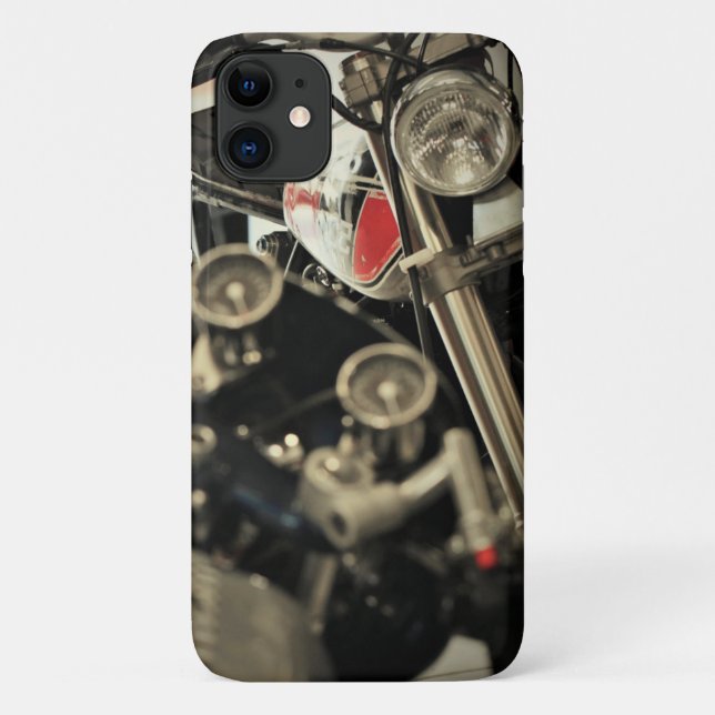 Motorbike Motorcycle Biker Rider iPhone 11 Coque (Dos)