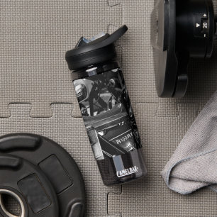 Motorbike Motorcycle Biker Rider Motorbike Water Bottle
