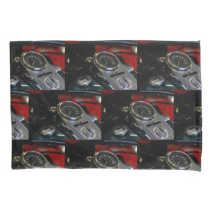 Motorbike Motorcycle Biker Rider Speedometer Pillowcase