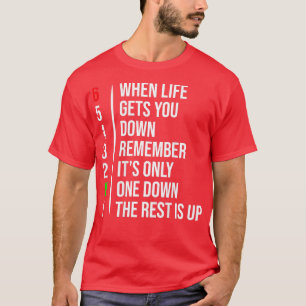 Motorbike Motorcycle Gears When Life Gets You Dow T-Shirt