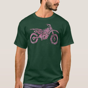 Motorbike Motorcyclist Biker Woman T-Shirt