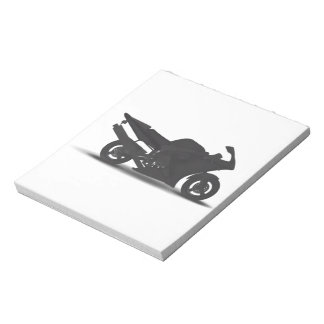 motorbike notepad
