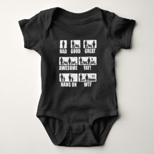 Motorbike Passion Married Couples Biker Humor Baby Bodysuit