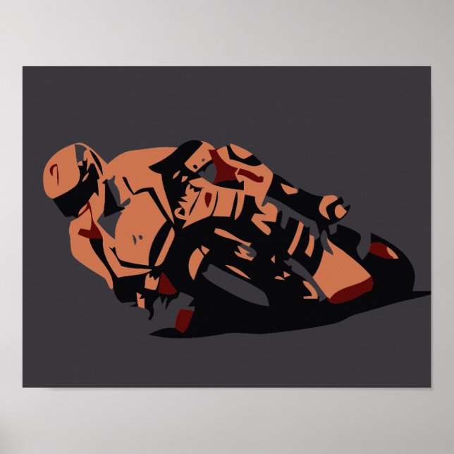 Motorbike Poster (Front)