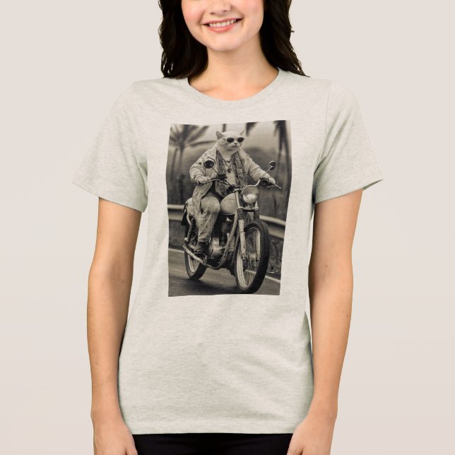 Motorcat V03 Tri-Blend Shirt (Front)