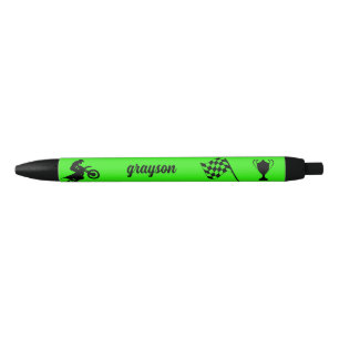 Motorcross 2 pack personalized name Pen