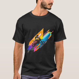 Motorcross Dirt Bike Rider Biker Motorist Motorcyc T-Shirt