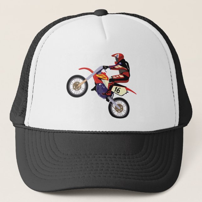 Motorcross Trucker Hat (Front)