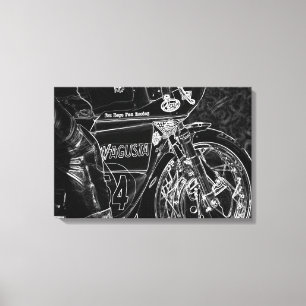 Motorcycle 1 24x16 (60x40cm) waccnm canvas print