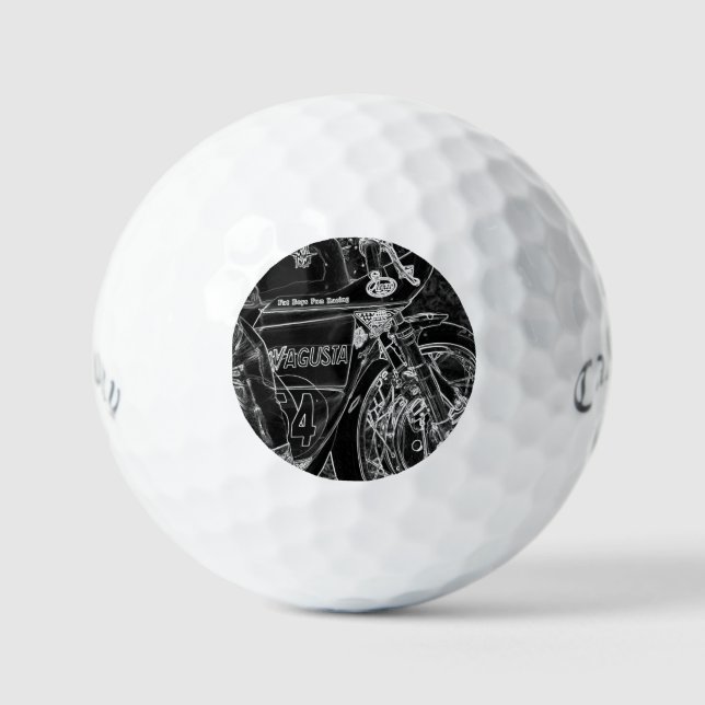 Motorcycle 1 css gbcna golf balls (Front)